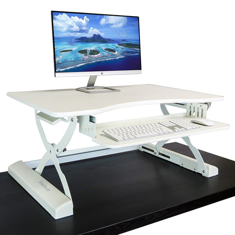 Desk Riser Pro Sliding Keyboard Tray | DeskRiser.com