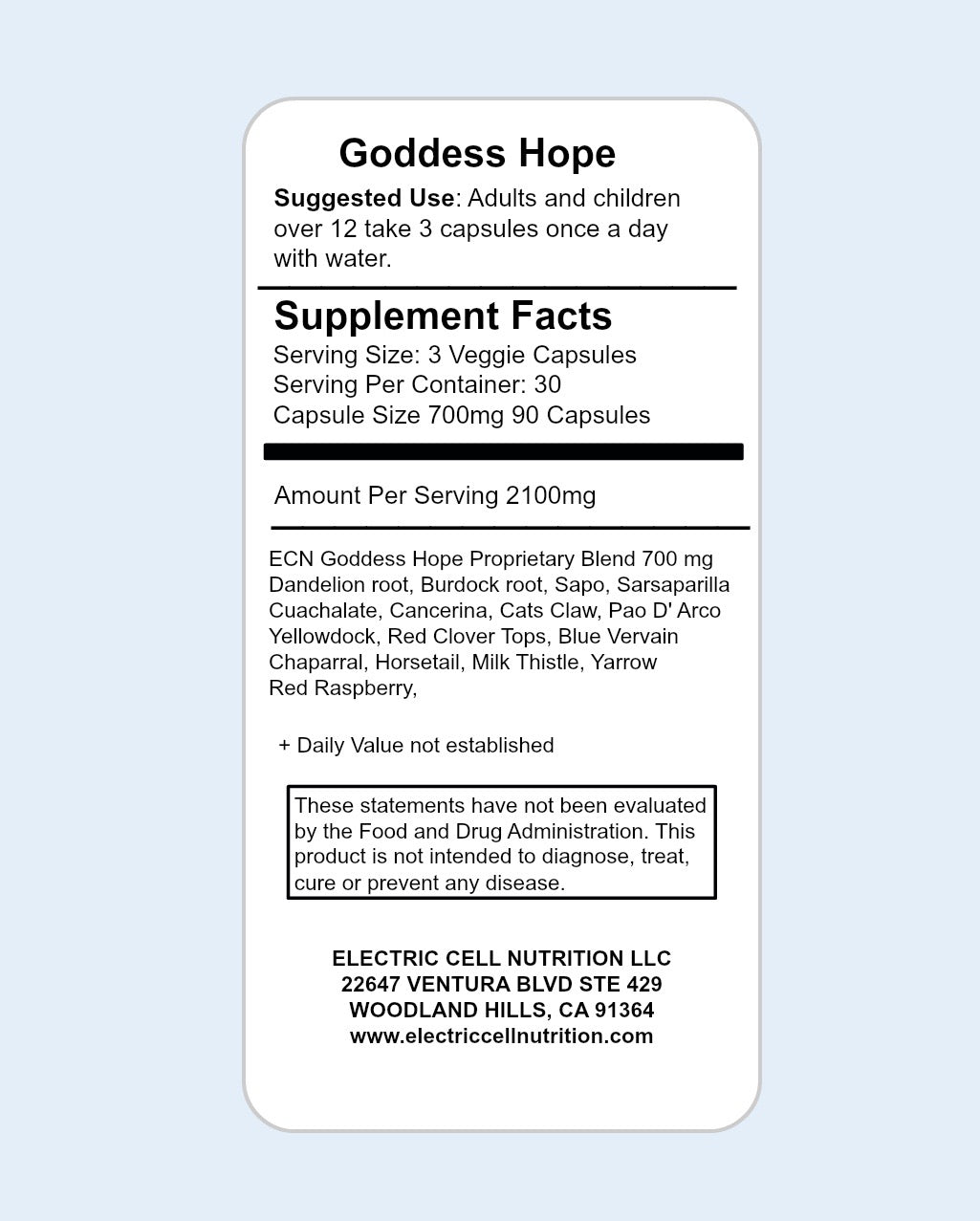 GODDESS FIBROID SUPPORT PACKAGE