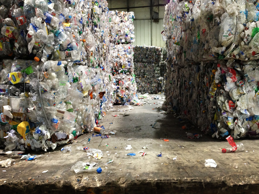 recycling sorting facility 