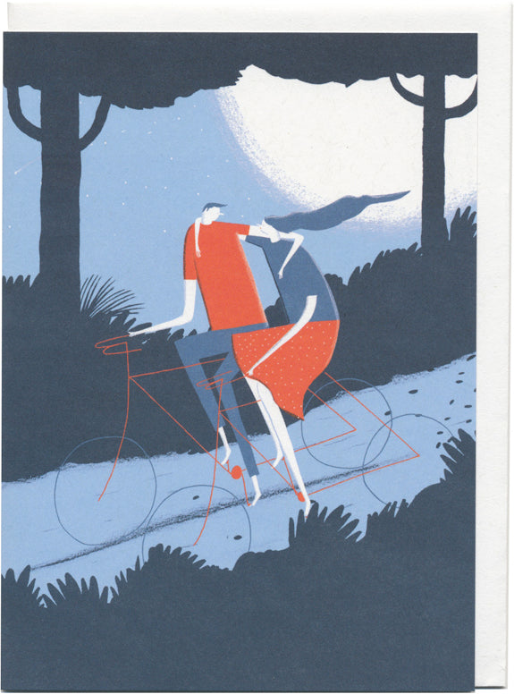 Bike Lovers Card by Daniel Frost
