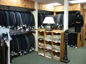 show coat selection in store