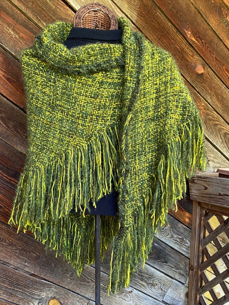 SpringTime HandWoven Shawl - in stock !