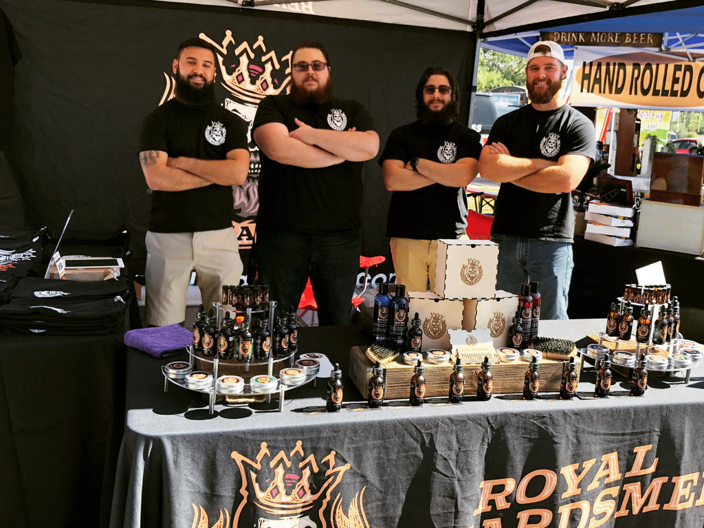 Royal Beardsmen Event Beard Booth