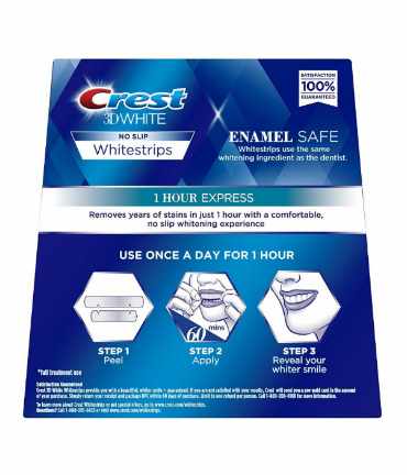 Coupon crest strip whitening