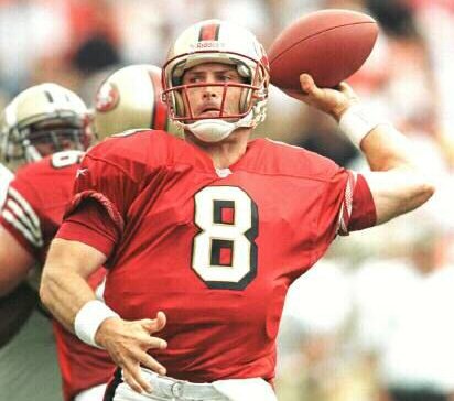 Steve Young left handed football player