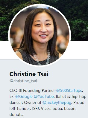 Christine Tsai | Left handed CEO Blogger Entrepreneur
