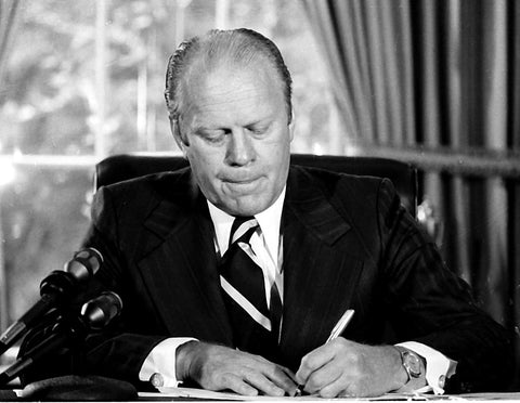 Gerald Ford left handed