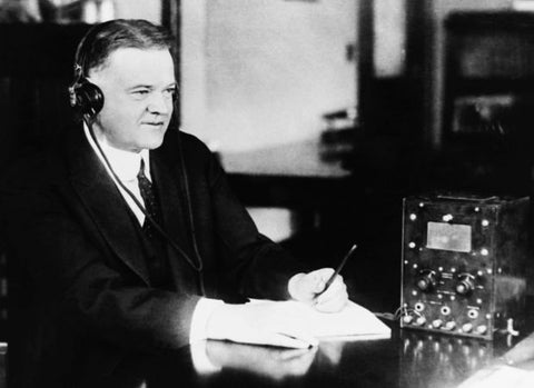 Herbert Hoover left handed