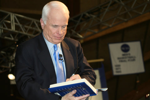 John McCain left handed