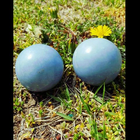 Angelite Spheres