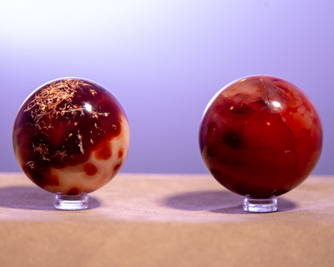 Carnelian Spheres