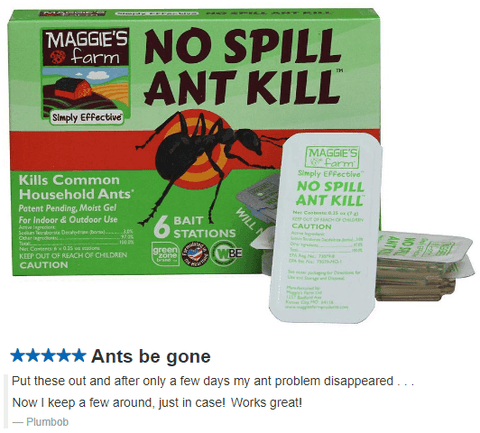 Maggie's Farm No Spill Ant Kill: No Spill Ant Kill Maggie's Farm No Spill Ant Kill Ants Ant bait