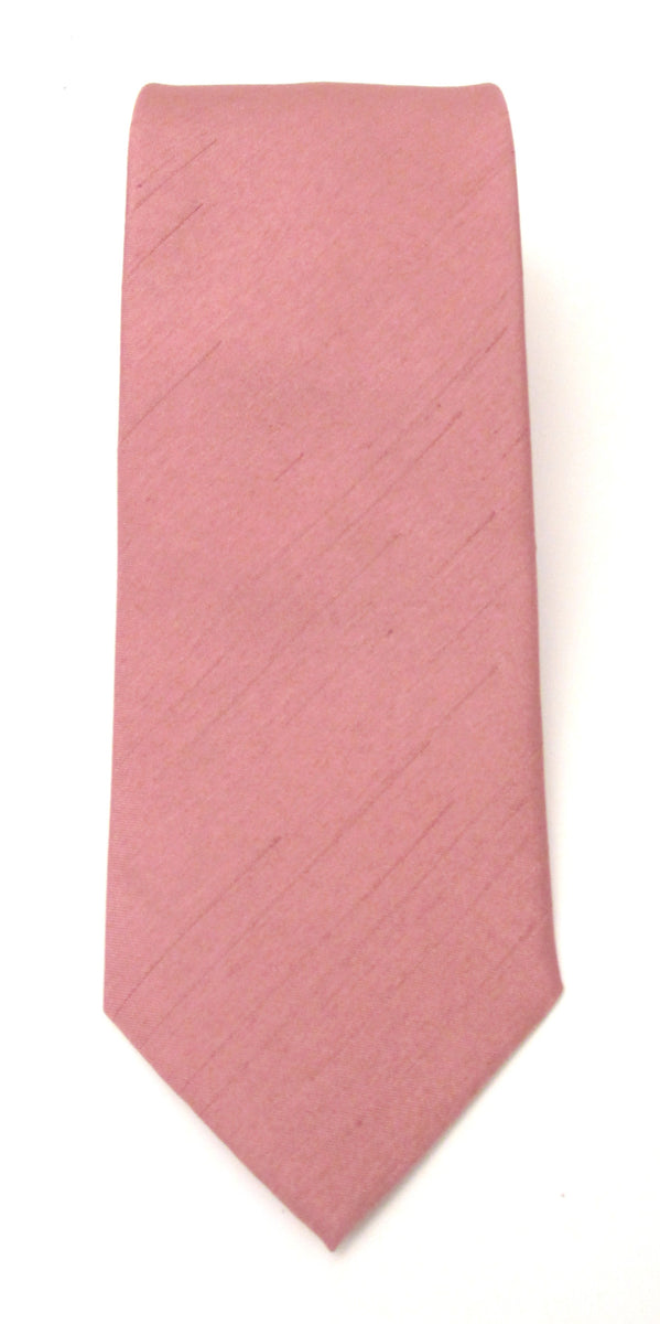 Antique Pink Slub Wedding Tie By Van Buck Purple Wedding Tie Van