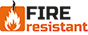 fire resistant logo