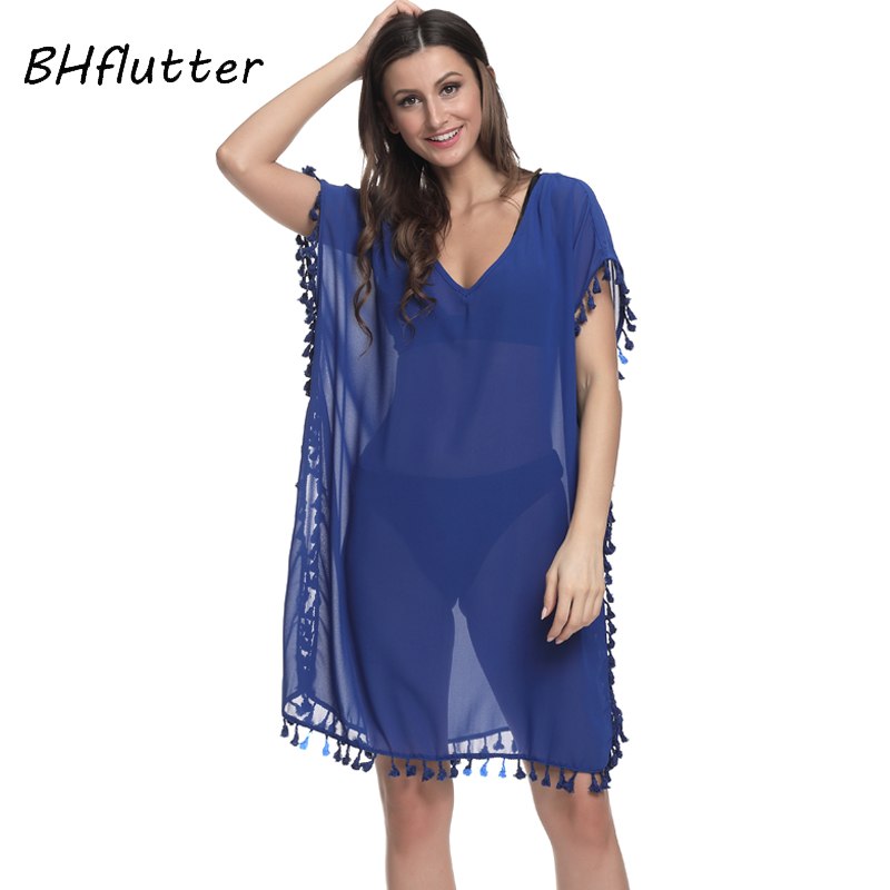 BHflutter New 2018 White Summer Dress 