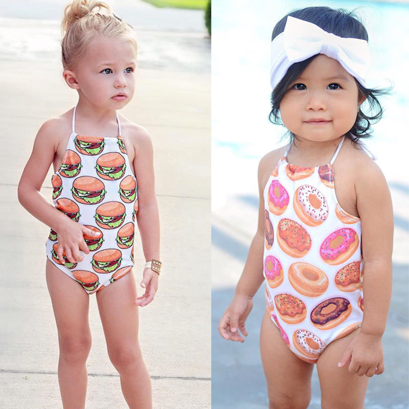 donut bathing suit baby