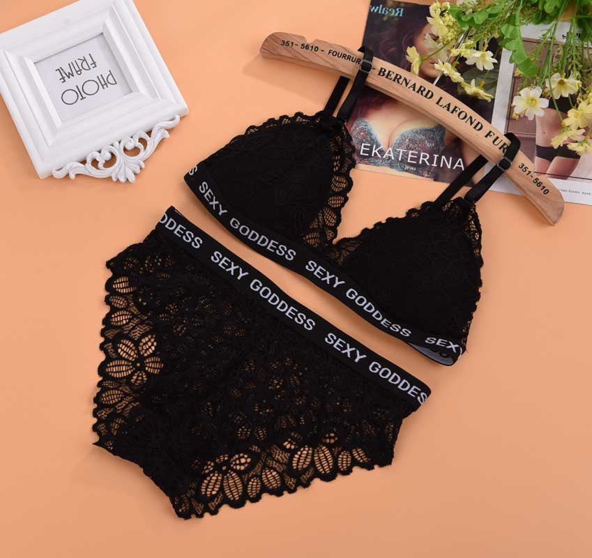 bralette underwear set