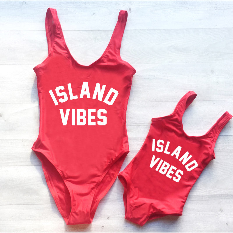 mom and baby girl swimwear