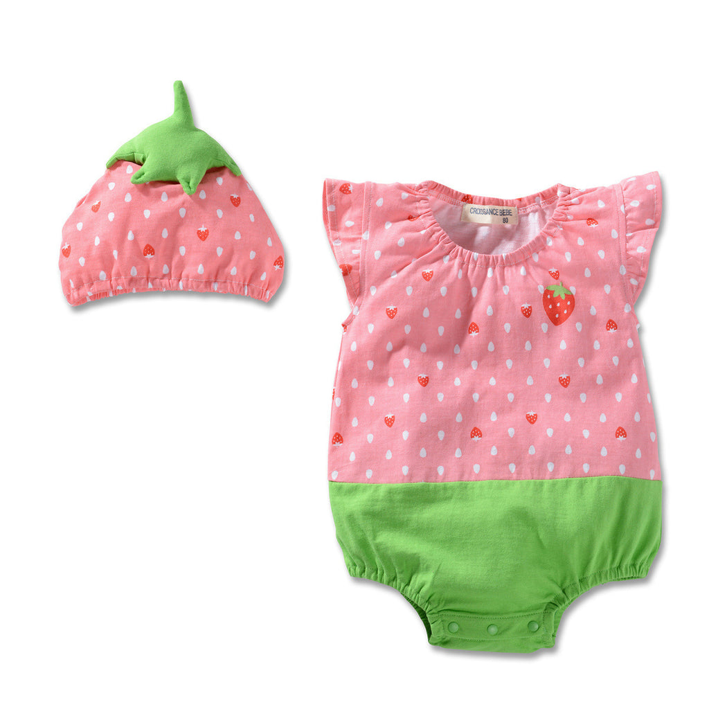 strawberry baby clothes