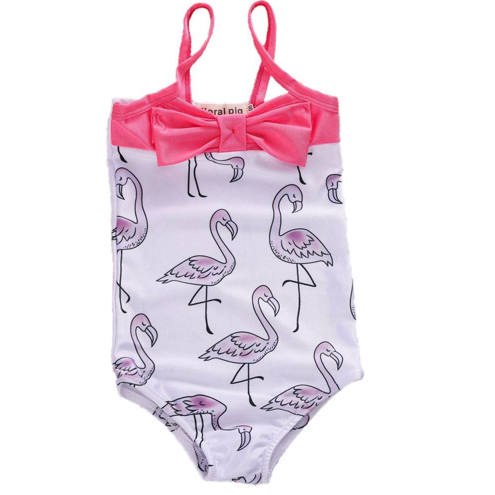 flamingo bathing suit baby