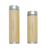 Sustainable Bamboo Hot or Cold Drink Infuser Flask