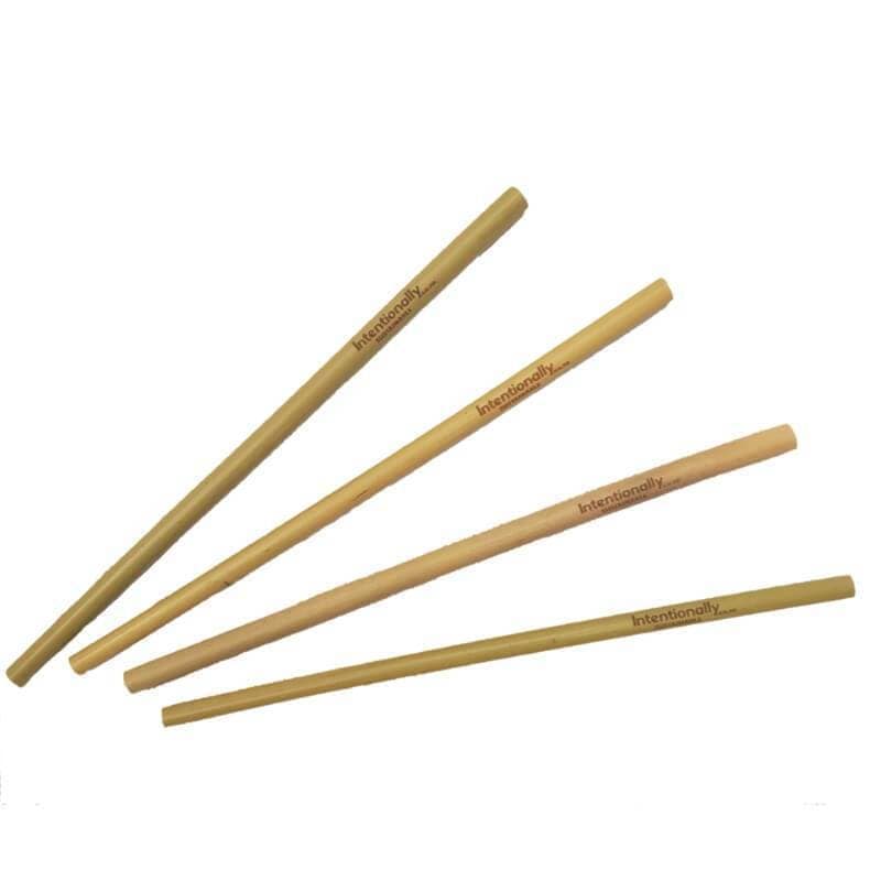 Intentionally Sustainable Ltd Natural Organic Bamboo Straws