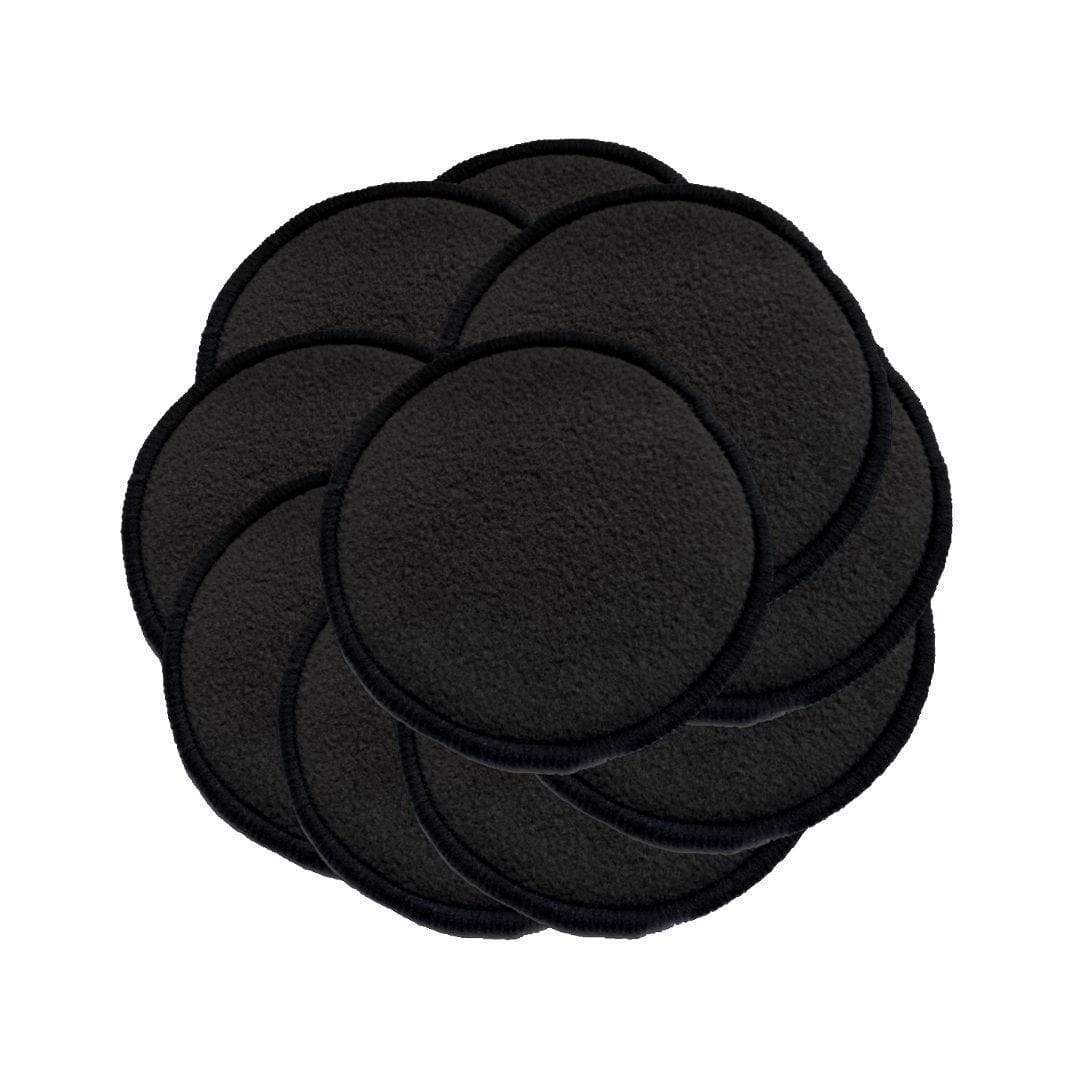 Intentionally Sustainable Ltd Reusable Bamboo Cotton Rounds | Makeup Remover Pads Reg. Bamboo Charcoal 10pk