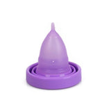 Intentionally Sustainable Ltd Medical Grade Silicone Menstrual Cup with Collapsible Cleaning Case