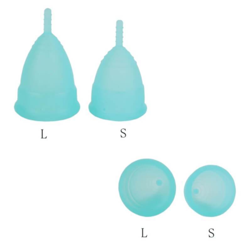 Intentionally Sustainable Ltd Medical Grade Silicone Menstrual Cup with Collapsible Cleaning Case