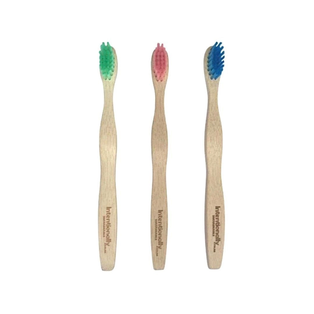 Intentionally Sustainable Ltd Bamboo Toothbrush - The Mini Me - Soft Bristle