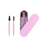 Intentionally Sustainable Ltd Eco-friendly Forever Eyebrow and Eyelash Brushes Rose Pink