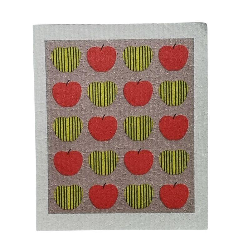 Intentionally Sustainable Ltd Biodegradable Cellulose Dish Cloths Apples