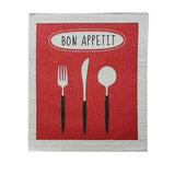 Intentionally Sustainable Ltd Biodegradable Cellulose Dish Cloths Bon Appetit