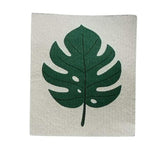 Intentionally Sustainable Ltd Biodegradable Cellulose Dish Cloths Green Leaf