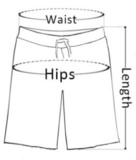 How to measure shorts