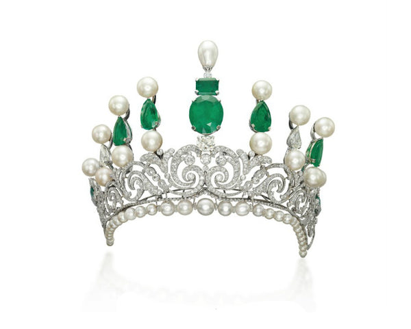 Crown Pearl Emerald 