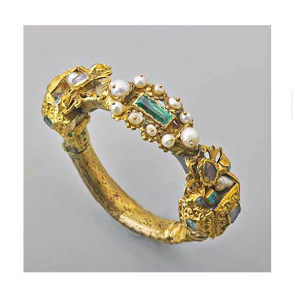 Ring Pearl Emerald 