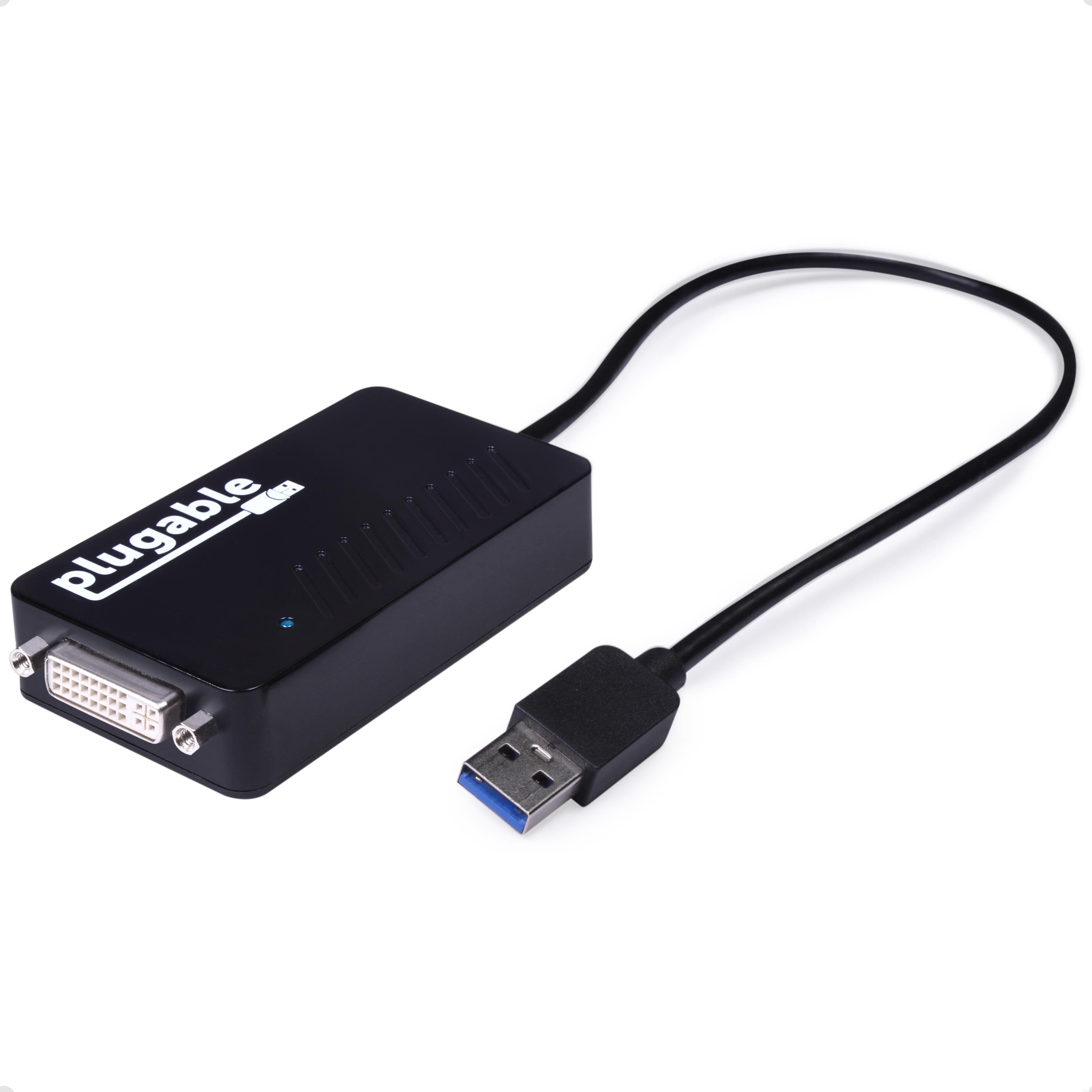 herten Begeleiden gebied Plugable USB 3.0 HDMI/DVI/VGA Adapter for Multiple Monitors – Plugable  Technologies