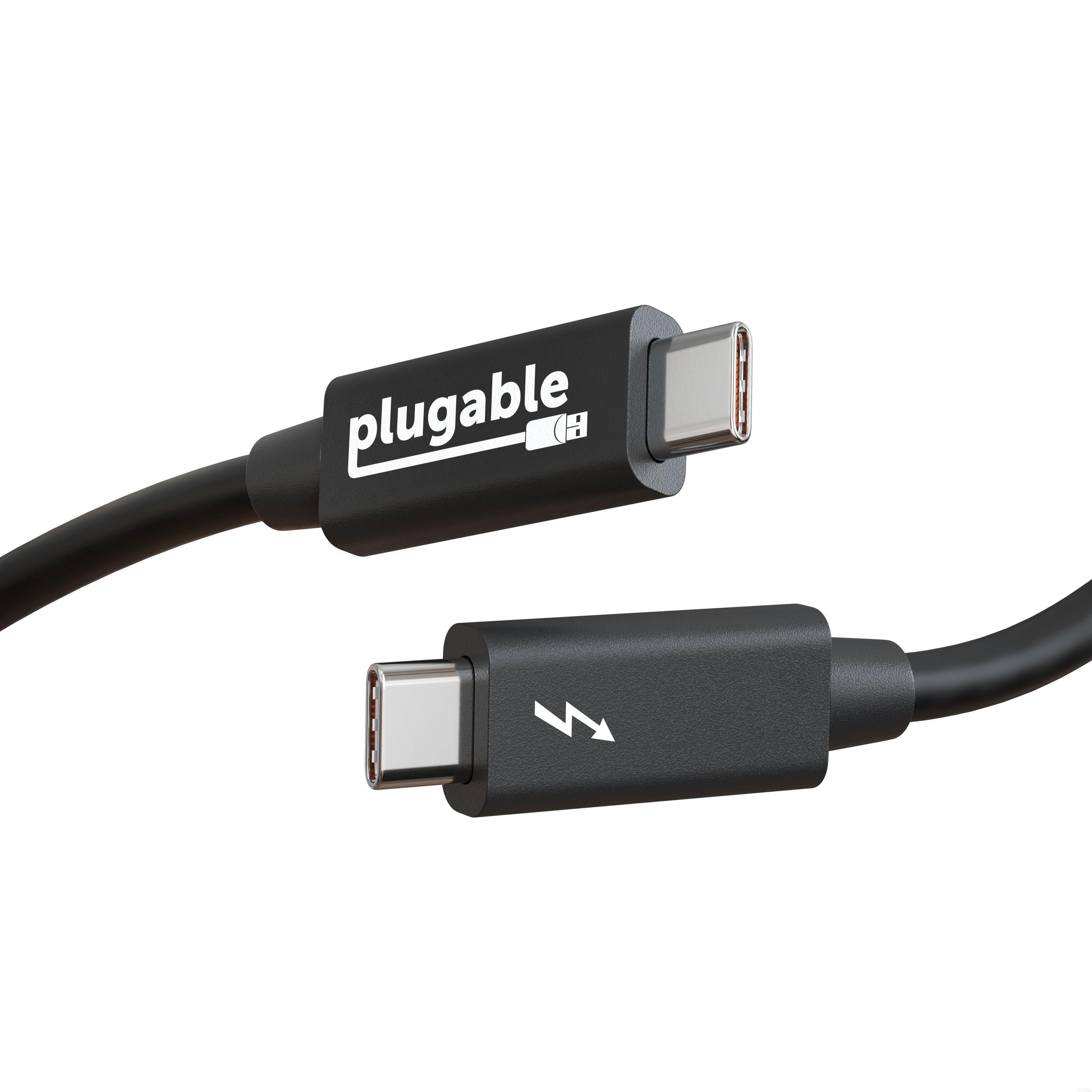 Guia Acumulación Inspirar Thunderbolt™ 3 / 4 and USB4 Easy Transfer Cable – Plugable Technologies