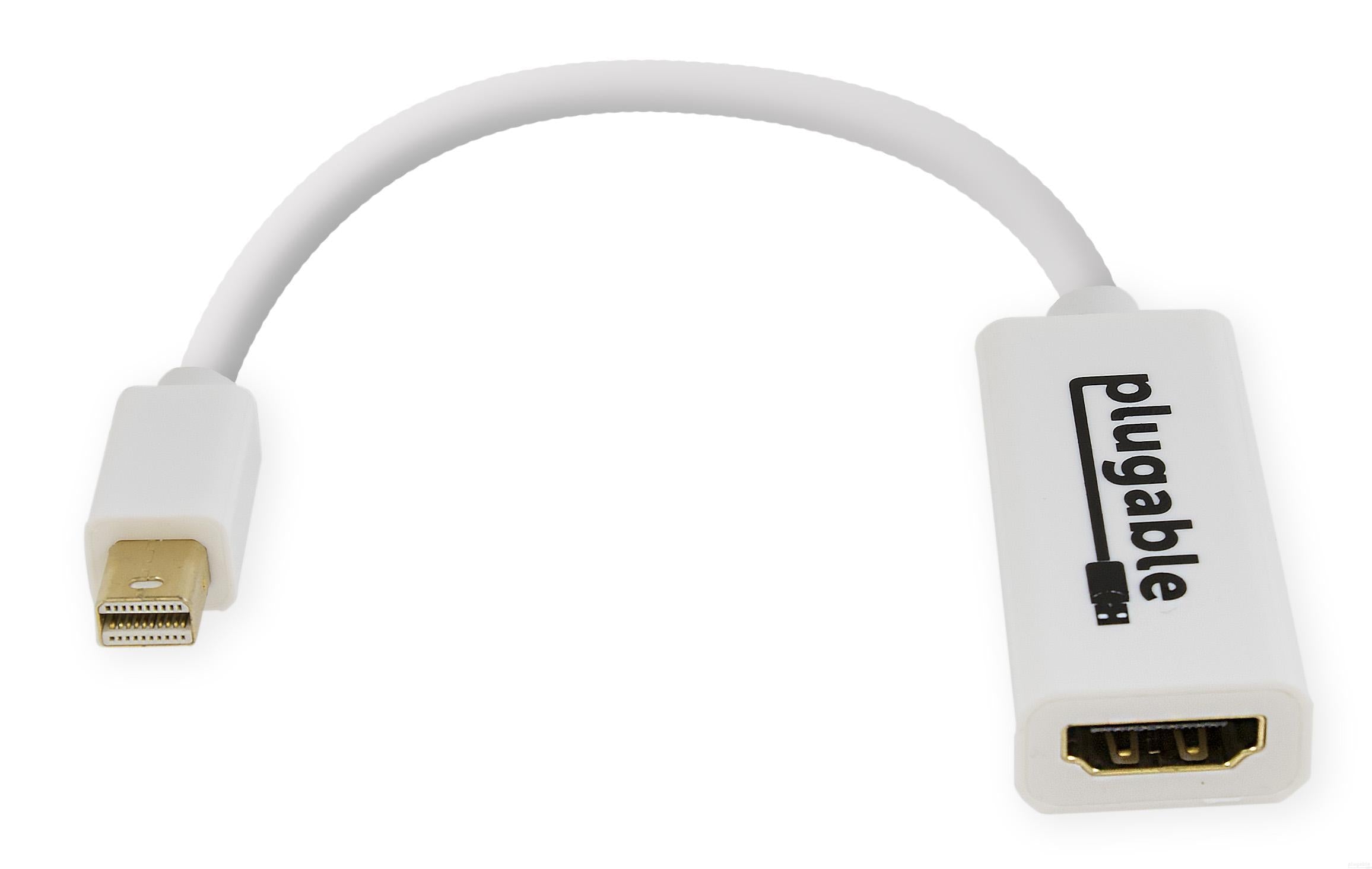 How nice Get drunk landlady Plugable Mini DisplayPort to HDMI Adapter (Passive) – Plugable Technologies