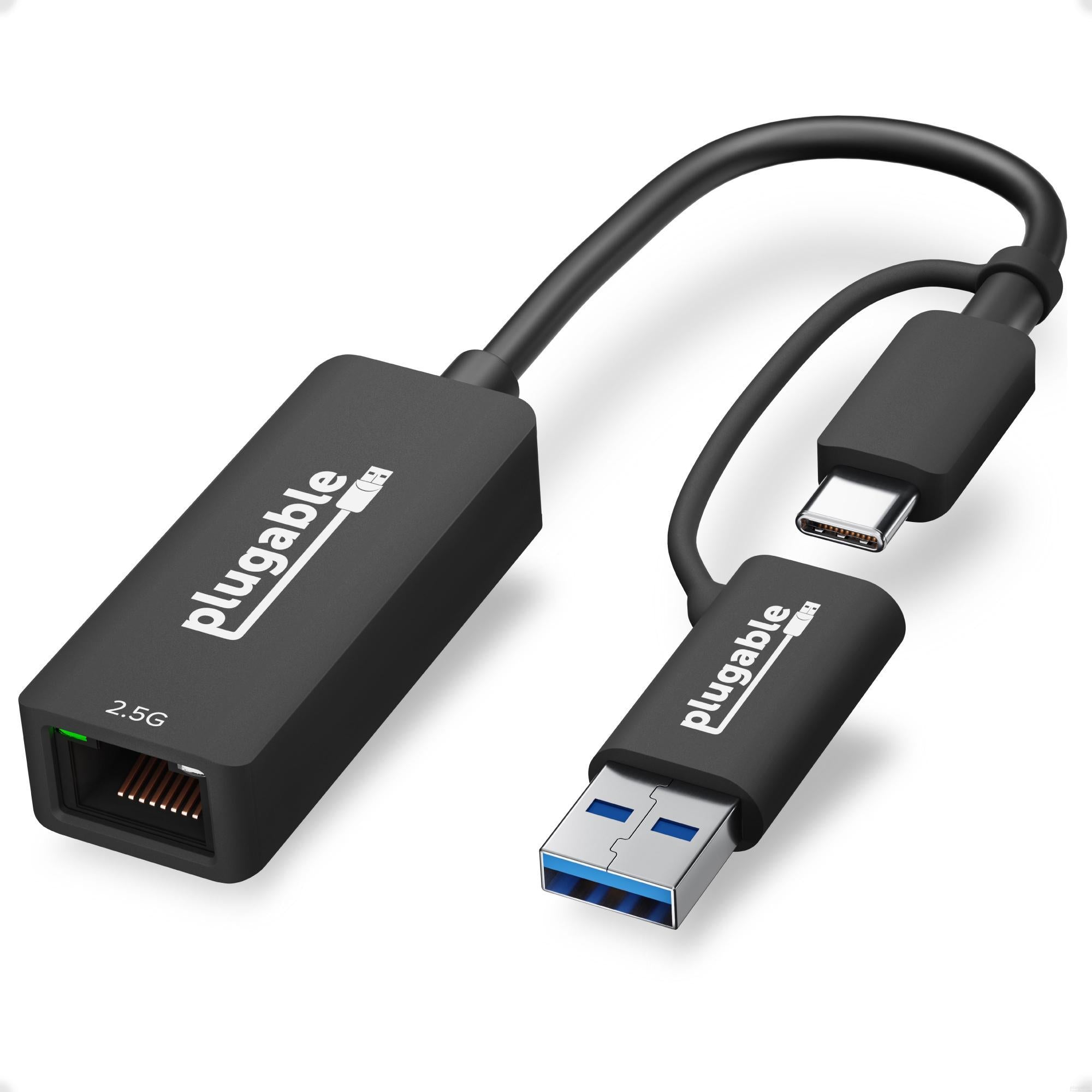 kussen hervorming succes Plugable 2.5G USB-C and USB to Ethernet Adapter – Plugable Technologies