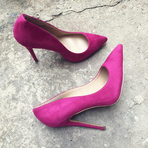 rose pink heels