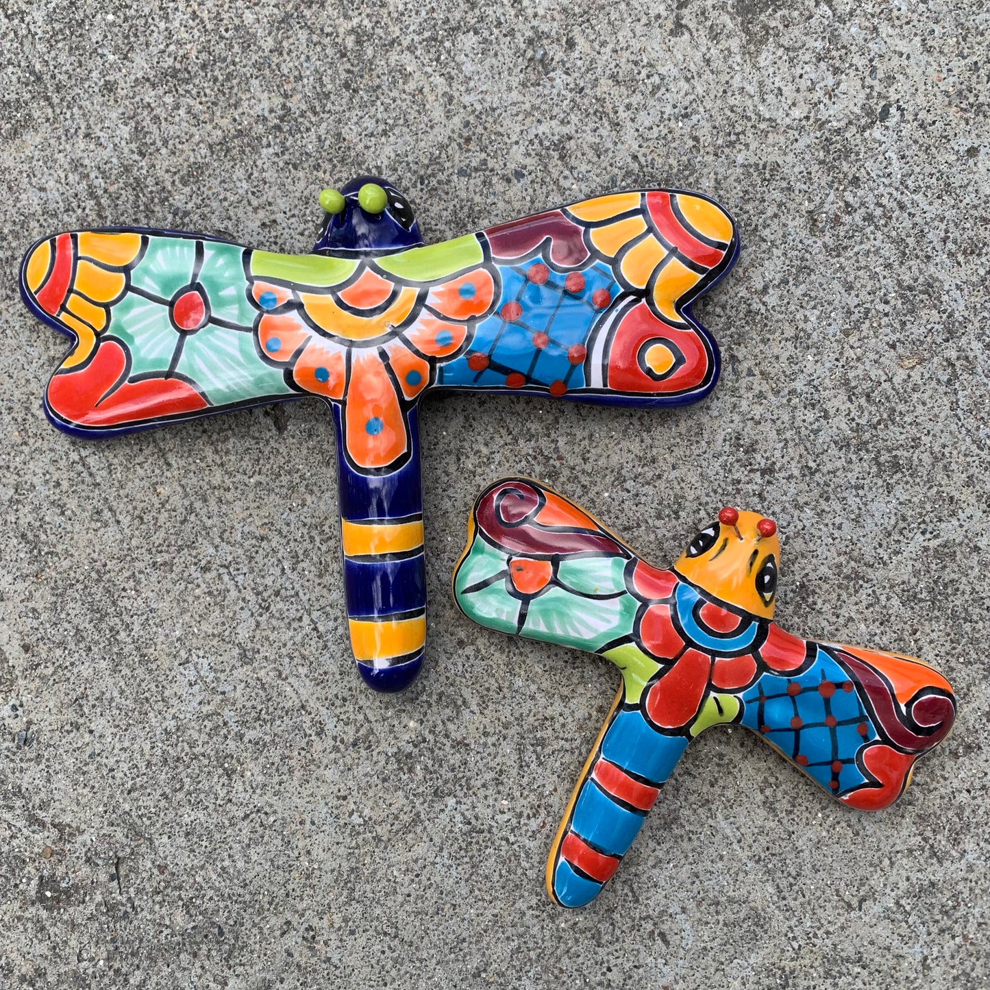 Talavera Wall Dragonfly Set