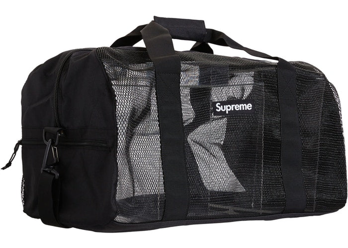 Supreme, Bags, Supreme Ss8 Duffle Bag Black