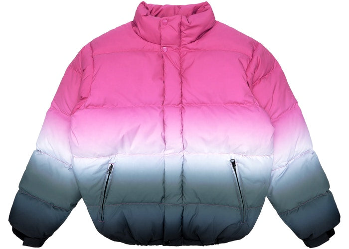 supreme gradient puffy jacket
