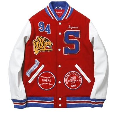 supreme letterman jacket