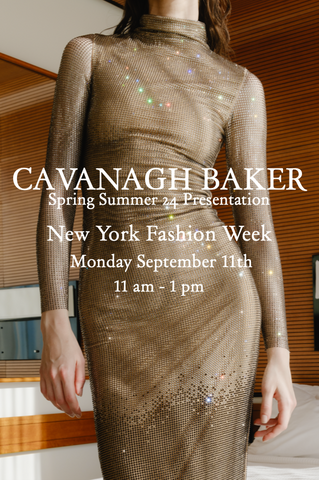 Cavanagh Baker Set to Dazzle New York Fashion Week Again with Spring/Summer '24 Collection!