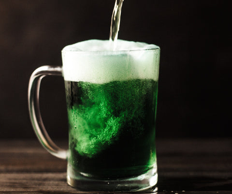 Have a green beer to celebrate St. Patrick's Day!