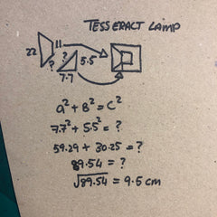 tesseract, maths, Pythagorus' theorem, pythagorean theorem,