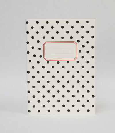 Around by O-Check Notebook - Medium Black Dot